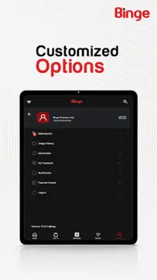 BINGE android App screenshot 0